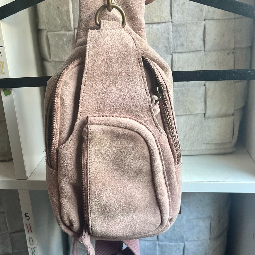 Free People Hudson Suede Crossbody